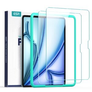 ESR 2 Pack Screen Protector for iPad Air 11 Inch M4/M3/M2, 9H
