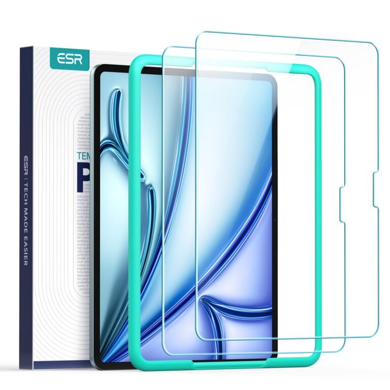 ESR 2 Pack Screen Protector for iPad Air 11 Inch M4/M3/M2, 9H