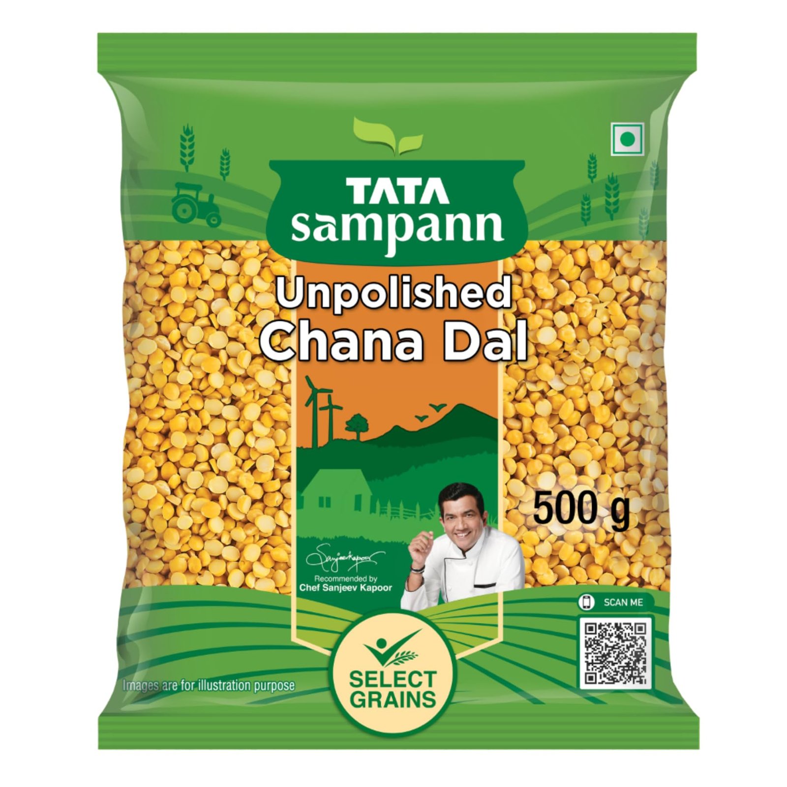 Tata Sampann Chana Dal, 500g