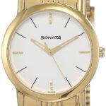 Sonata Analog White Dial Men’s Watch NM7987YM05W/NN7987YM05W