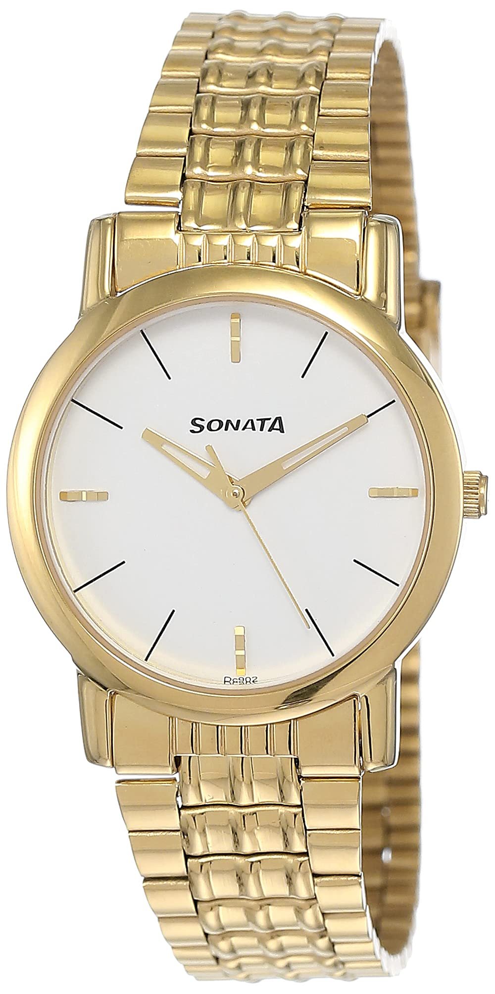 Sonata Analog White Dial Men’s Watch NM7987YM05W/NN7987YM05W