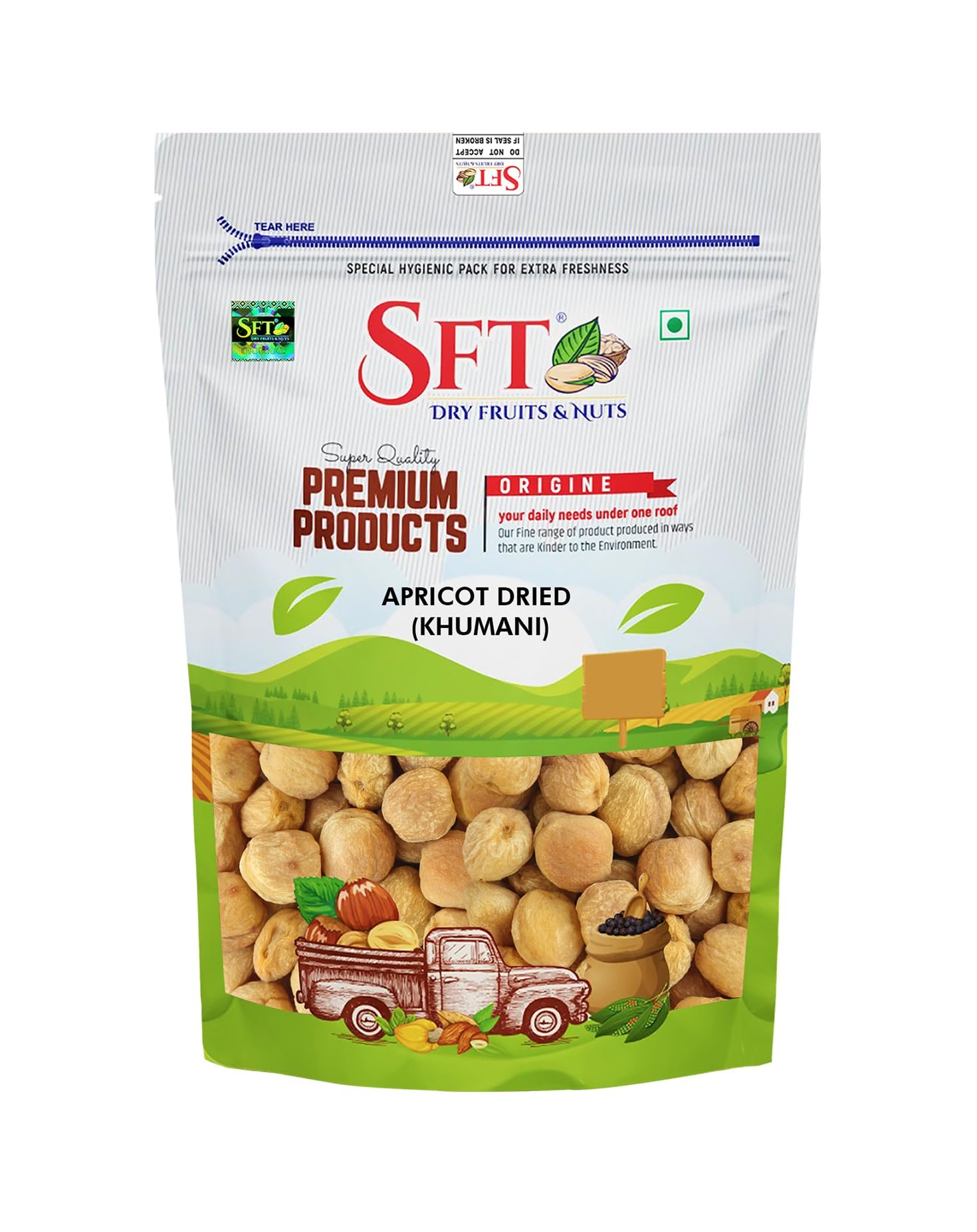 SFT Apricot Dried (Khumani) 1 Kg