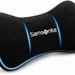 Samsonite SA5248 Travel Pillow for Car, SUV Helps Relieve Neck Pain & Improve Circulation @% Pure Memory Foam Fits Most Vehicles