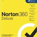 Norton 360 Deluxe |5 Users 1 Year|Total Security for PC, Mac, Android or iOS| Additionally Includes Dark Web Monitoring, Password Manager, PC Cloud Back Up, SafeCam for PC|Email Delivery in 2 Hrs