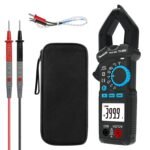 Themisto TH-M88 AC Current, True Rms Digital Clamp Meter (600A,4000 Counts), Black
