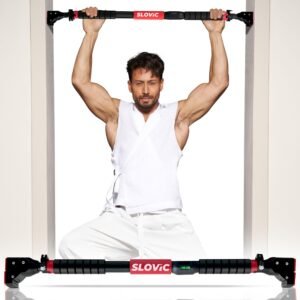 Slovic Pull Up Bar for Home for Kids & Adults [200 KG] | Anti-Skid Grip