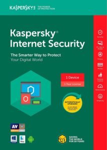 Kaspersky Internet Security Latest Version – 1 PC, 1 Year (CD)