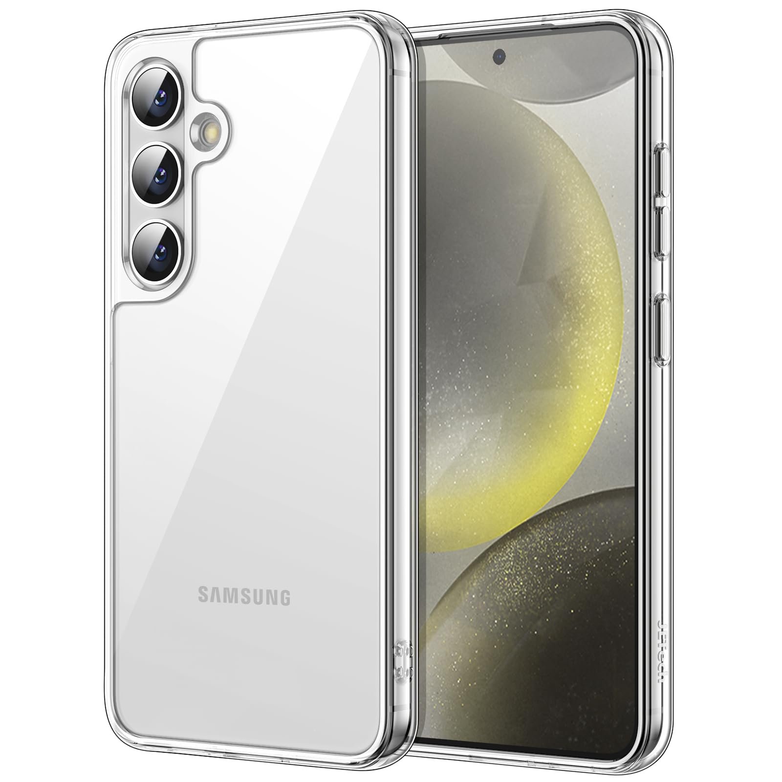 JETech Case for Samsung Galaxy S24, Anti-Yellowing, Clear