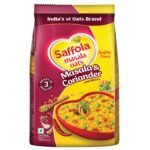 Saffola Masala Oats | Masala Coriander | 550g | Tasty, Anytime Snack | Ready in 3 mins | Millets Goodness- with Ragi & Jowar | No maida , No added preservatives | Oats helps manage weight