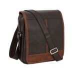 Storite PU Leather Sling Bag For Man Side Bag Crossbody Travel Office Business Messenger One Side Shoulder Bag for Men & Women (30 x 5.5 x 24 Cm)
