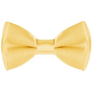 Kids Bow Tie Classic Solid Color Satin Bow Tie Adjustable Neck Bowtie for Kids Wedding Party