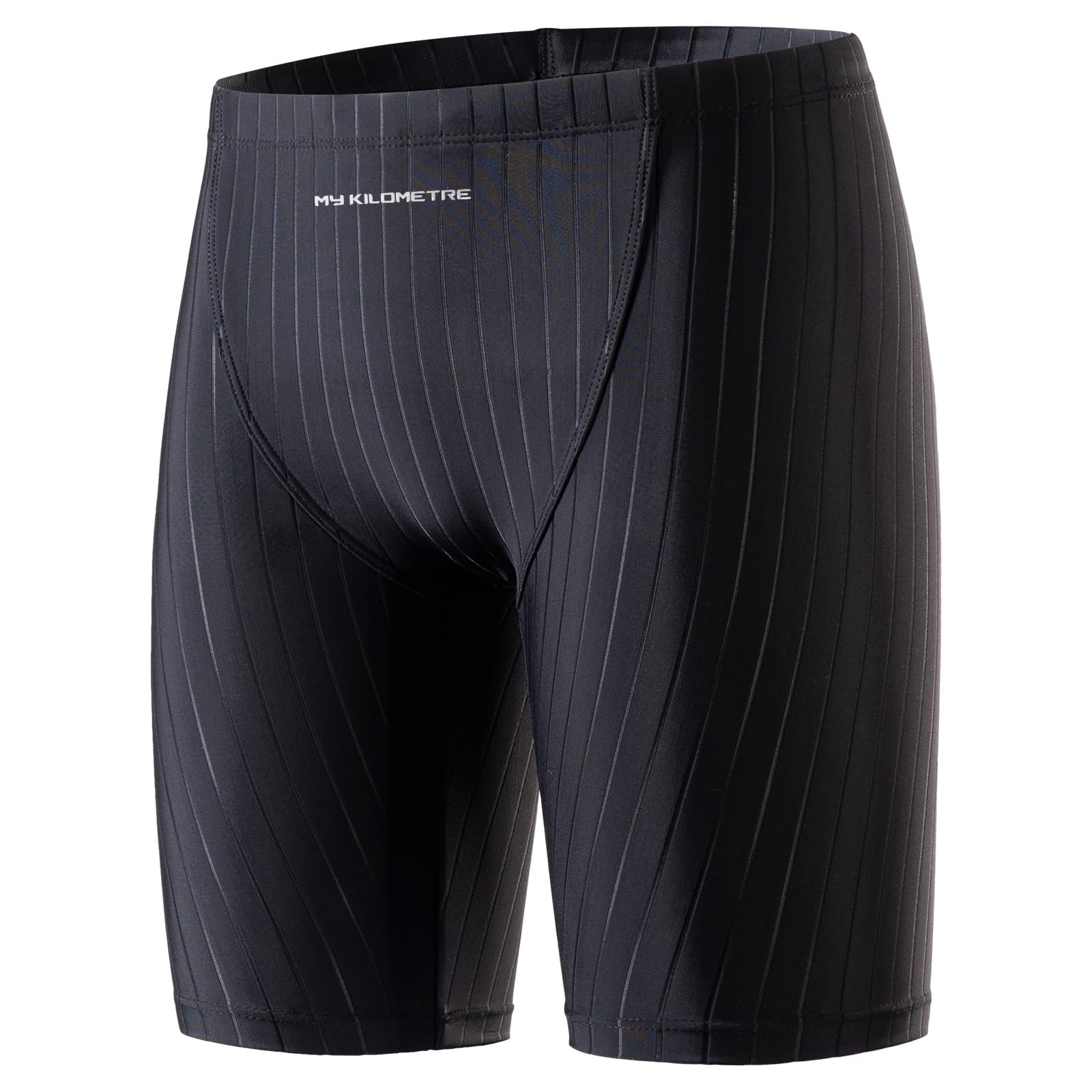 MY KILOMETRE Boys’ Jammer Swimsuit with Drawstring Training Swimwear for Kids Endurance Boys Youth Swim Shorts Kids Swimsuit