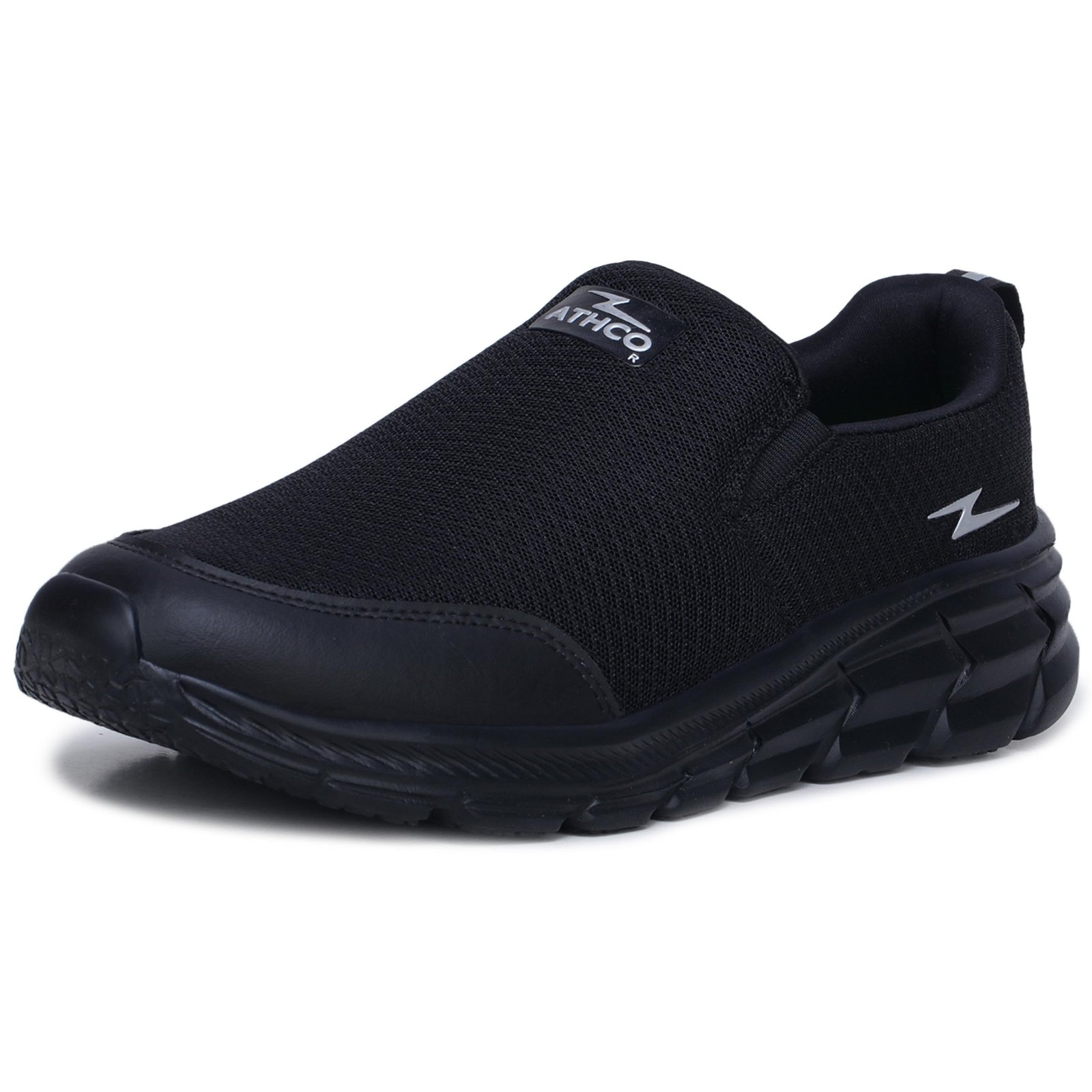 ATHCO Mens Oxyflo Walking Shoes for Man, Lightweight Breathable Comfort Slip-On Casual Shoes for Man with Memory Foam Insole, Lightweight, Comfort Walking Shoe for Men for All-Day Comfort