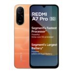 REDMI A7 Pro 5G (Sunset Orange, 4GB RAM, 64GB Storage) | Segment’s Fastest Processor | Segment’s Largest Battery | Segment’s Largest & Smoothest 6.9in 120Hz Display
