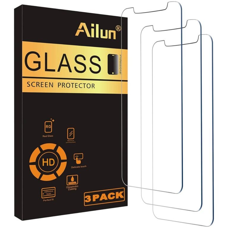 Ailun 3 Pack Screen Protector for iPhone 12 Pro Max, Tempered Glass