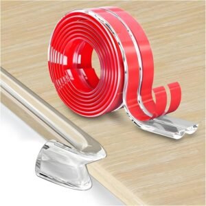 Silicone Edge Protector Strip | Baby Corner Guards for Sharp Edges | Table, Bed & Furniture Safety Protectors | Baby Proofing Corner Guards & Edge Safety for Sharp Edges