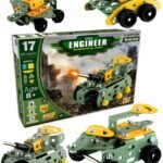 SARTHAM Battlefield – DIY Puzzle Game for 8 to 12 Year Old | Building and Construction Set | Mechanical Toy Set for Kids | Model Building Game | Educational & Assembly Toys for 8+ Kids