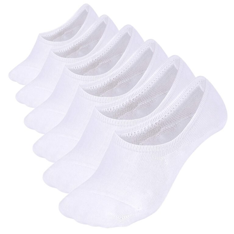 No Show Socks Men Size 9-12/12-15 – Invisible Low cut Loafer Sneaker Socks With Non-Slip Grip (3/6/8Packs)
