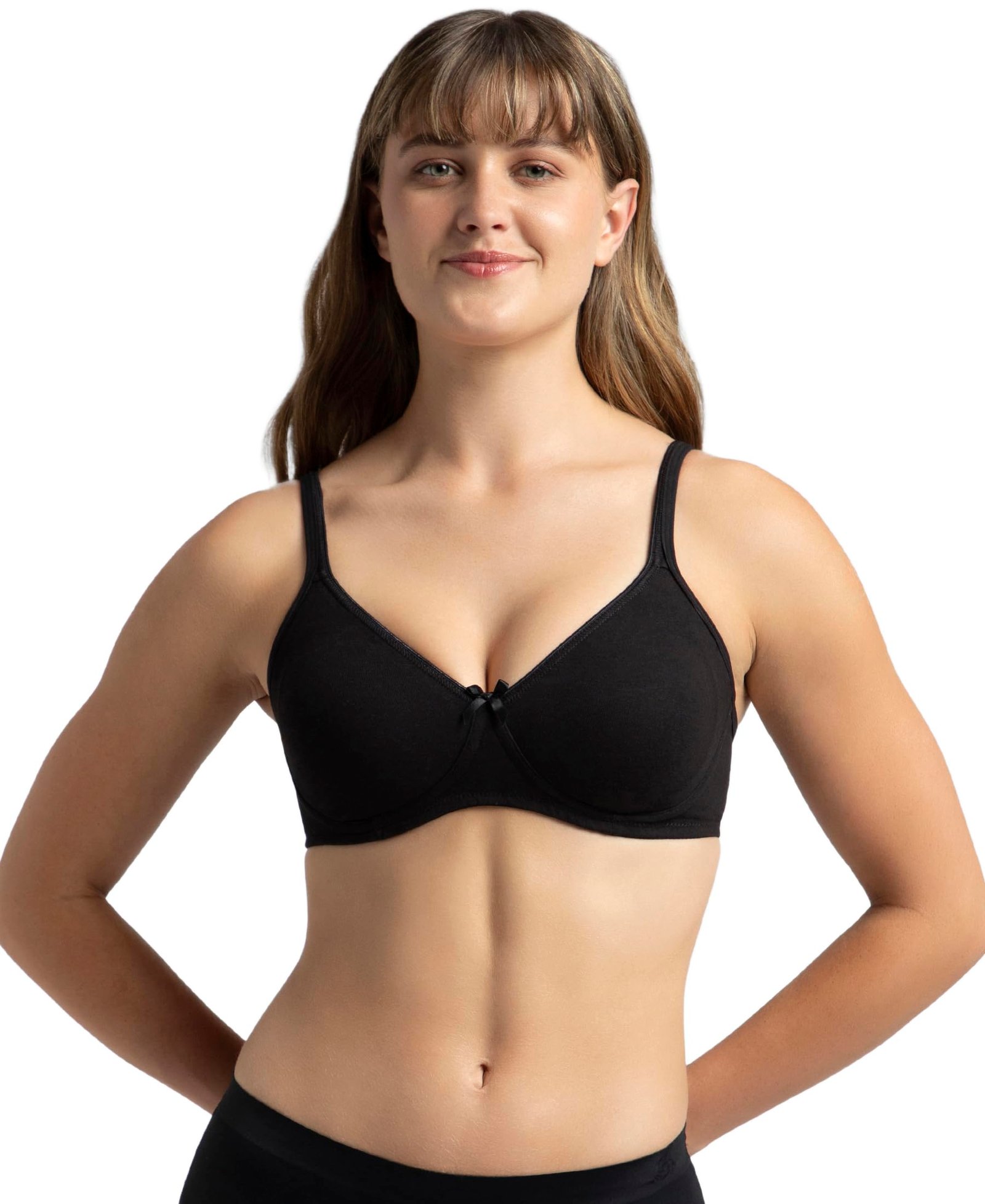 Jockey 1722 Women Wirefree Non Padded Super Combed Cotton Everyday Bra