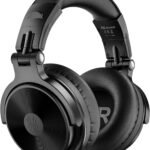 OneOdio Bluetooth Over Ear Headphones – Wireless/Wired 110 Hrs Stereo Sound Bluetooth Foldable Headsets with Deep Bass 50mm Neodymium Drivers for PC/Phone – Studio Wireless Pro C – (Black)