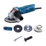 BOSCH Professional GWS 800 Angle Grinder | 800W Power | No-load Speed of 11000 RPM | Versatile Cutting and Grinding Tool | M10 Grinding Spindle Thread | 100 mm Disc | 1 Year Warranty