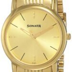 Sonata Analog Gold Dial Men’s Watch NM7987YM06W/NN7987YM06W/NP7987YM06W