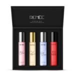 RENEE Women’s Luxury Perfume Gift Set Combo Pack of 4 Eau De Parfum – 15ml Travel-size Bottles, Long Lasting Scents of Floral, Fruity & Spicy Notes
