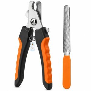 Foodie Puppies Professional Animal Nail Cutter Clipper Trimmer Filer (Nail Clipper – Large) for Small, Medium, and Large Dogs, Puppies, Cats, and Kittens Claw Grooming Tool Set