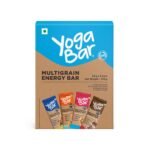 Yoga Bar Multigrain Energy Bar | 2x Nuts & Seeds, 2x Chocolate Chunk Nut, 1x Orange Cashew, 1x Vanilla Almond | Made with 100% Natural Ingredients & No Preservatives (Pack of 6, 35g Each)