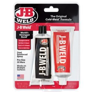 J-B Weld 8281 Professional Size Steel Reinforced Epoxy Twin Pack – 10 oz