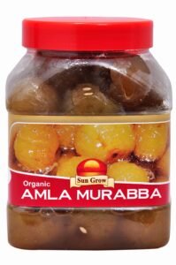 Sun Grow Home Made, Mother Hand Made Herbal Organic Fresh Amla Murabba (1 Kg)