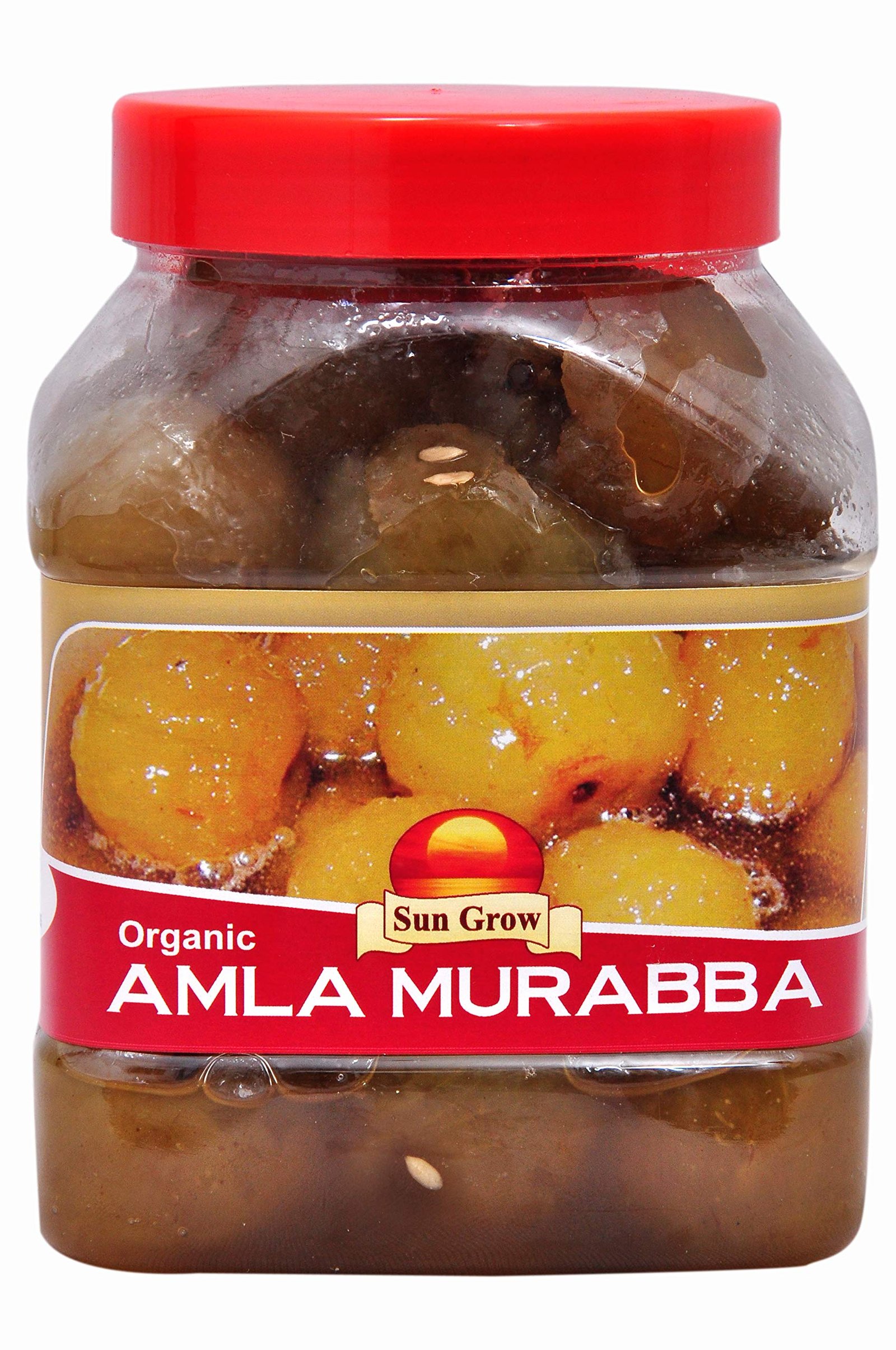 Sun Grow Home Made, Mother Hand Made Herbal Organic Fresh Amla Murabba (1 Kg)