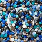 Foodie Puppies Flat Round Crystal Mix Glass Milky Stone (800g) (2cm – 2.5cm) for Aquariums, Fish Tank, Fireplace, Firepit Glass, Vase Filler, Pot, Garden, Lawn, Table Decor for Indoor & Outdoor Decor
