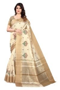 SERONA FABRICS Ethnic Saree (or) Sari for Women, Ideal for Wedding, Party, Festive & Daily Wear