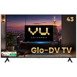 Vu California 108cm (43 inches) Smartchoice GloQLED Smart Google 4K TV VuGLOQLEDDV