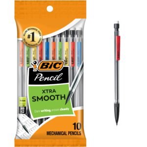 BIC Mechanical Pencil – Medium Point, Pack of 10