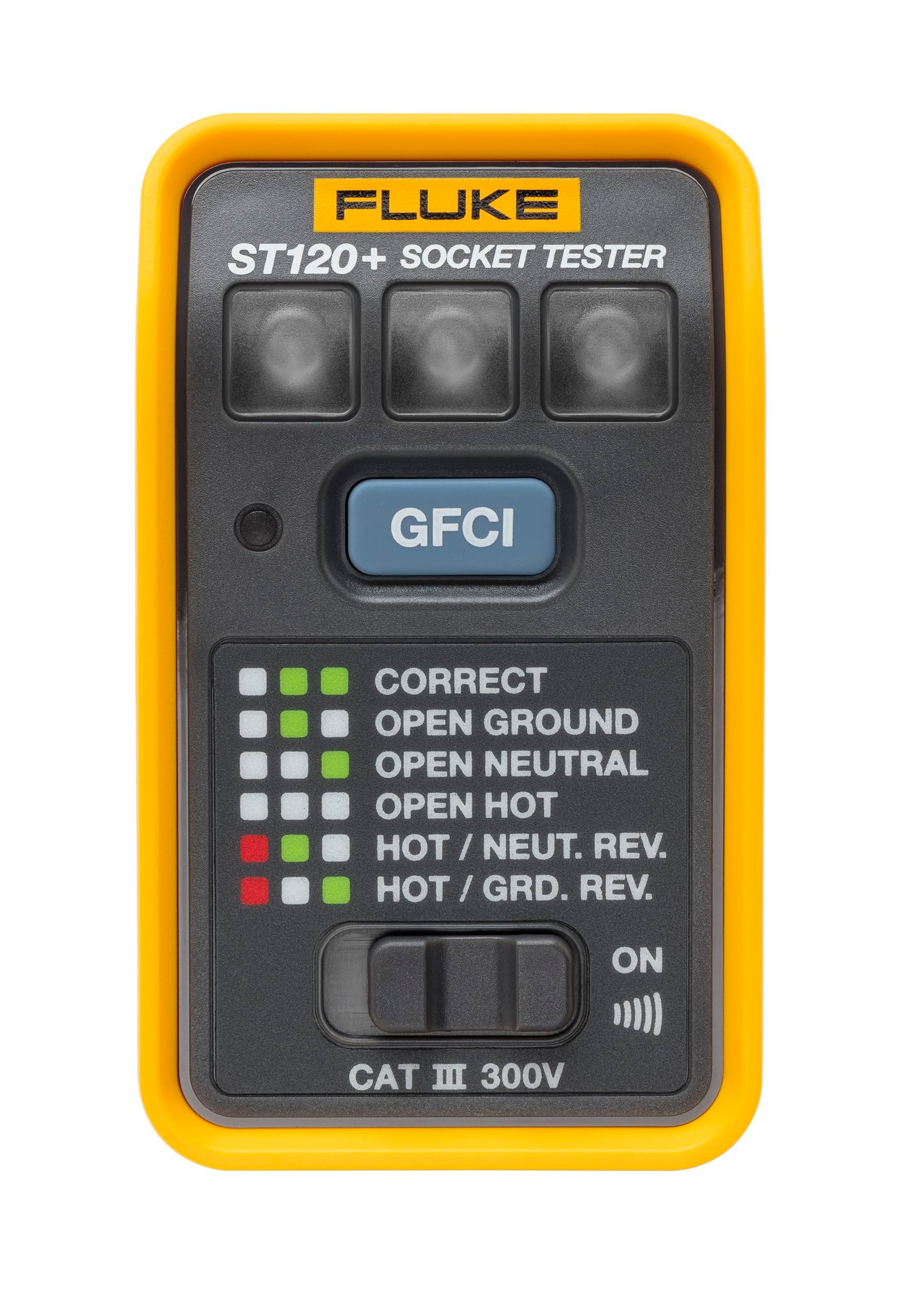Fluke ST120+ GFCI Socket Tester with Audible Beeper