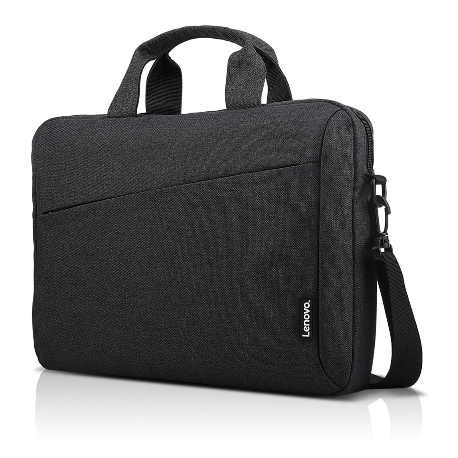 Lenovo Casual Laptop Briefcase T210 (Toploader) 39.62 cm (15.6-inch) Water Repellent Black, Sleek Design, Lightweight, Office Use, Black