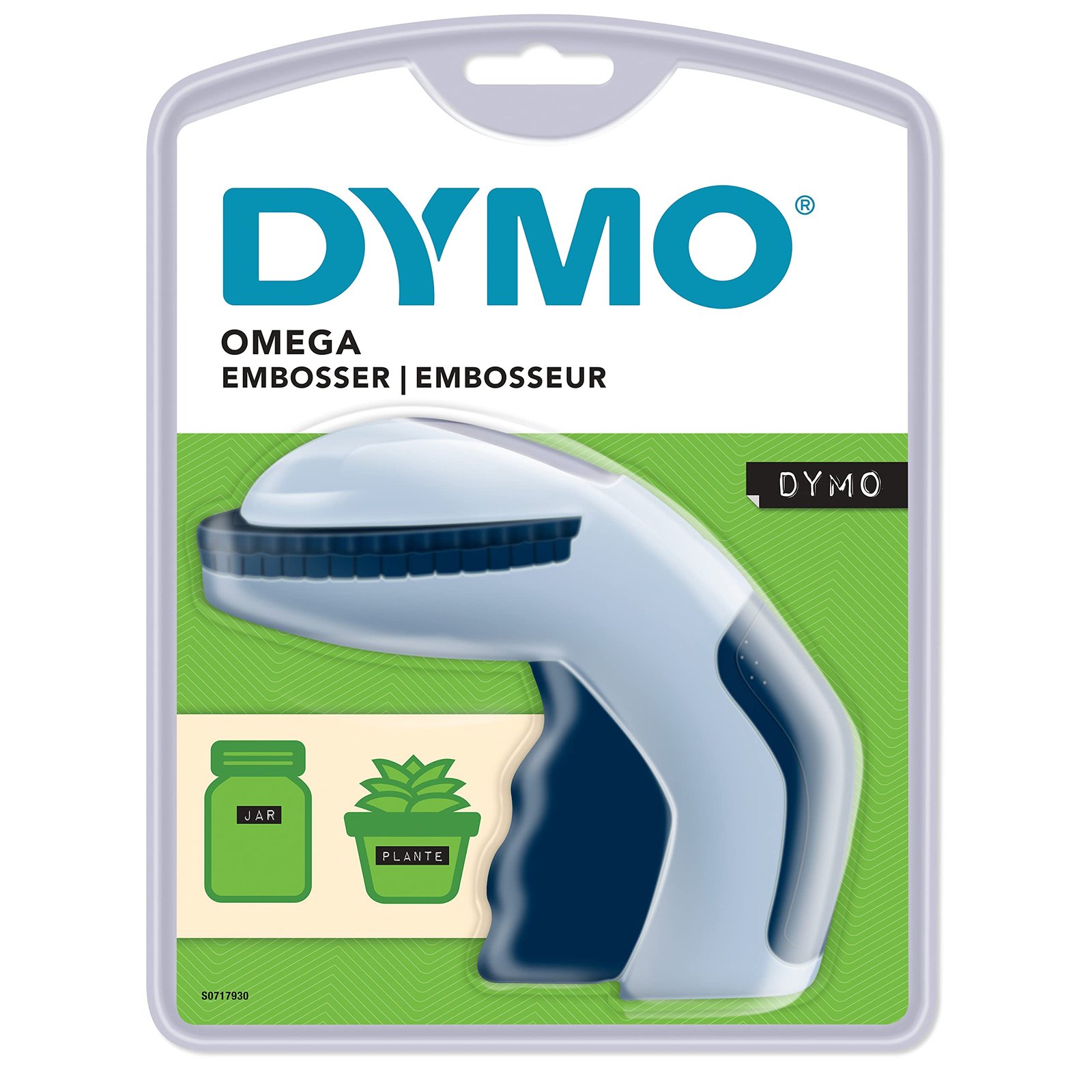 DYMO Monochrome Wired Omega Embosser Home Inkjet Printers, White