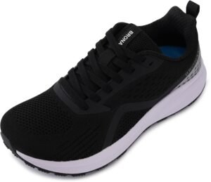 BRONAX Men’s Wide Toe Box Supportive Road Running Shoes S71