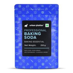 Urban Platter Baking Soda, 250g (Baking & Cooking Essential, Food-Grade Sodium Bicarbonate, Multi-Use Kitchen & Household Cleaner, Deodorizer)