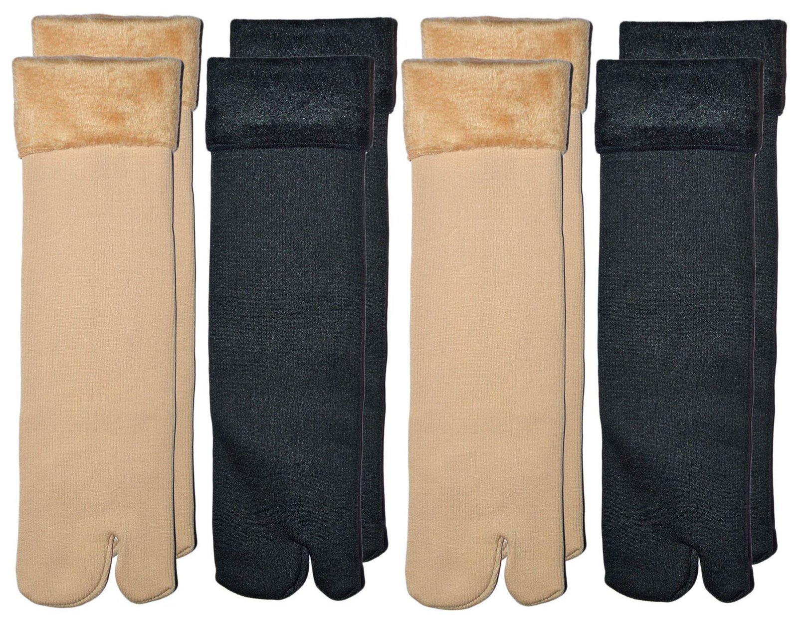 ME STORES Winter Thermal Toe Dark Colour Wool Heavy Duty Warm Ankle Length Anklet Socks Women/Girls Winter Socks (Set of 4 Pair)