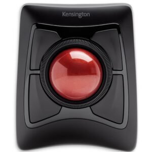 Kensington Expert Mouse® Wireless Trackball Mouse, Easy Finger Control, Precision and Smooth DiamondEye™ Optical Tracking, Ergonomic and Ambidextrous Comfort Design for Windows, PC and Mac (Black)