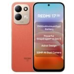 Redmi 17 5G (Eternal Orange, 8GB RAM, 128GB ROM) | 7900mAh Battery + 45W Fast Charging | 6.9″ 120Hz Adaptive Display | Snapdragon 4 Gen 5 | 50MP Dual AI Camera | Corning® Gorilla® Glass 7i | IP64