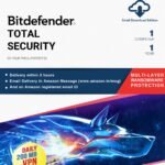 Bitdefender – 1 Computer,1 Year – Total Security | Windows | Latest Version | Email Delivery In 2 Hours- No Cd |