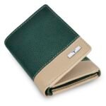 URBAN FOREST Travis Green/Sand Leather Wallet for Men