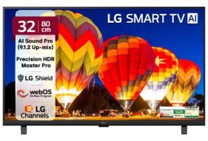 LG 80 cms (32 inches) LB650 AI Series HD Smart webOS VA LED TV 32LB650BPLA 2026