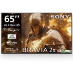 Sony 164 cm (65 inches) Smartchoice BRAVIA 2M2 Series 4K Ultra HD Smart LED Google TV K-65S25BM2