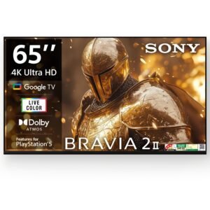Sony 164 cm (65 inches) Smartchoice BRAVIA 2M2 Series 4K Ultra HD Smart LED Google TV K-65S25BM2