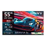 Sony 139 cm (55 inches) Smartchoice BRAVIA 3II Ultra HD Smart LED Google TV K-55XR30M2